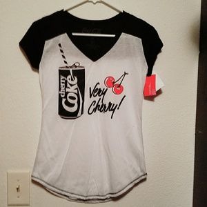 NWT Cherry Coke shirt